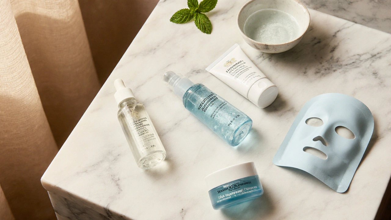 Porovnání hlavních typů hydratačních produktů