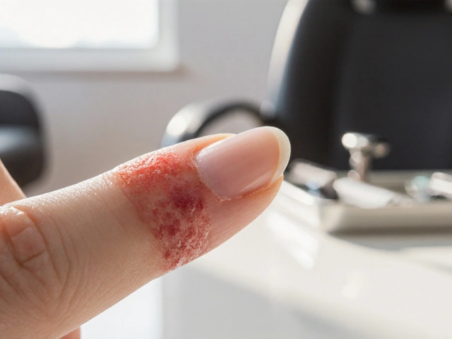 Zánět v prstu: příčiny, léčba a prevence při manikúře