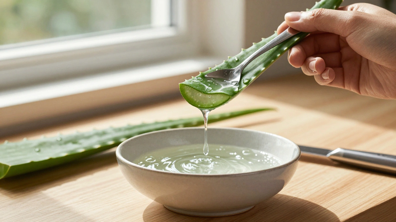 Jak udělat šťávu z aloe vera pro pleť - krok za krokem