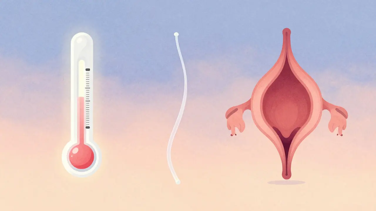 Tři klíčové příznaky přirozené plodnosti: teplota, sliz a poloha čípku.